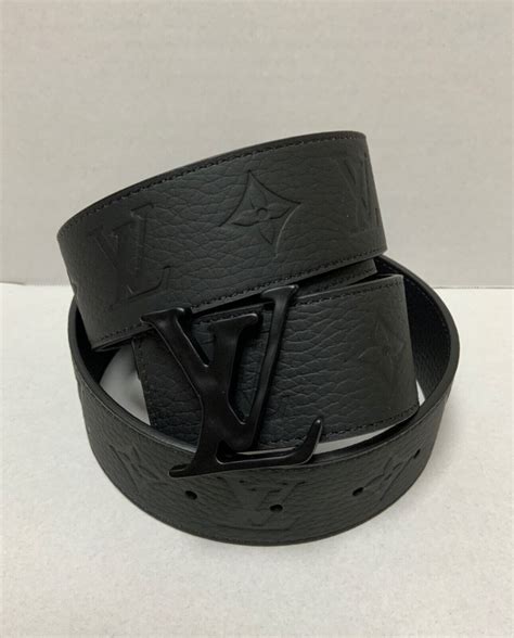 lv black on black belt|black Lv Belt black buckle.